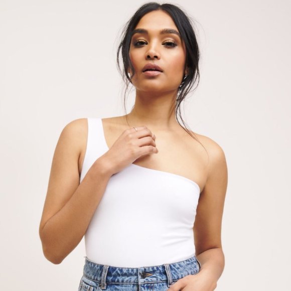 Bella One Shoulder Bodysuit - Picture 1 of 3